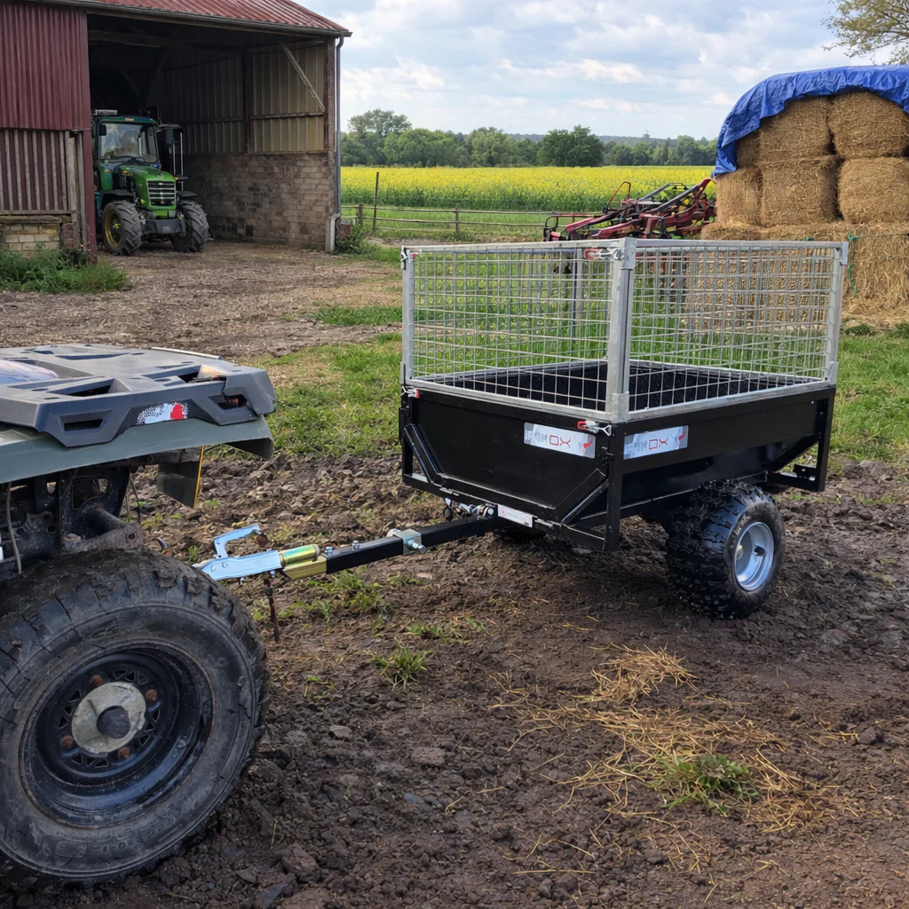 All-Terrain ATV & Farm Tipping Trailer | Heavy-Duty Utility Trailer - Trail 4 - Image 3