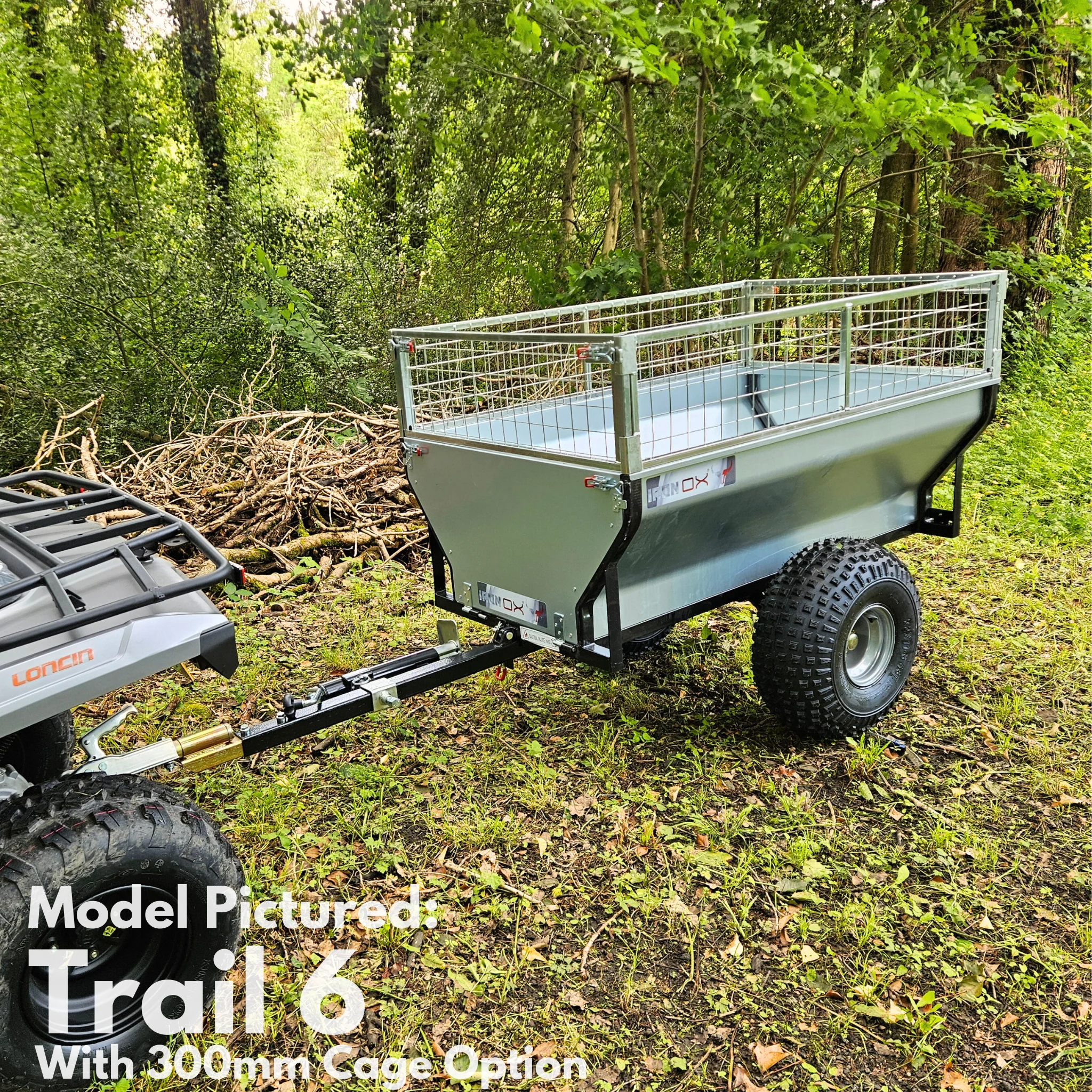 All-Terrain ATV & Farm Tipping Trailer | Heavy-Duty Utility Trailer - Trail 6 - Image 2