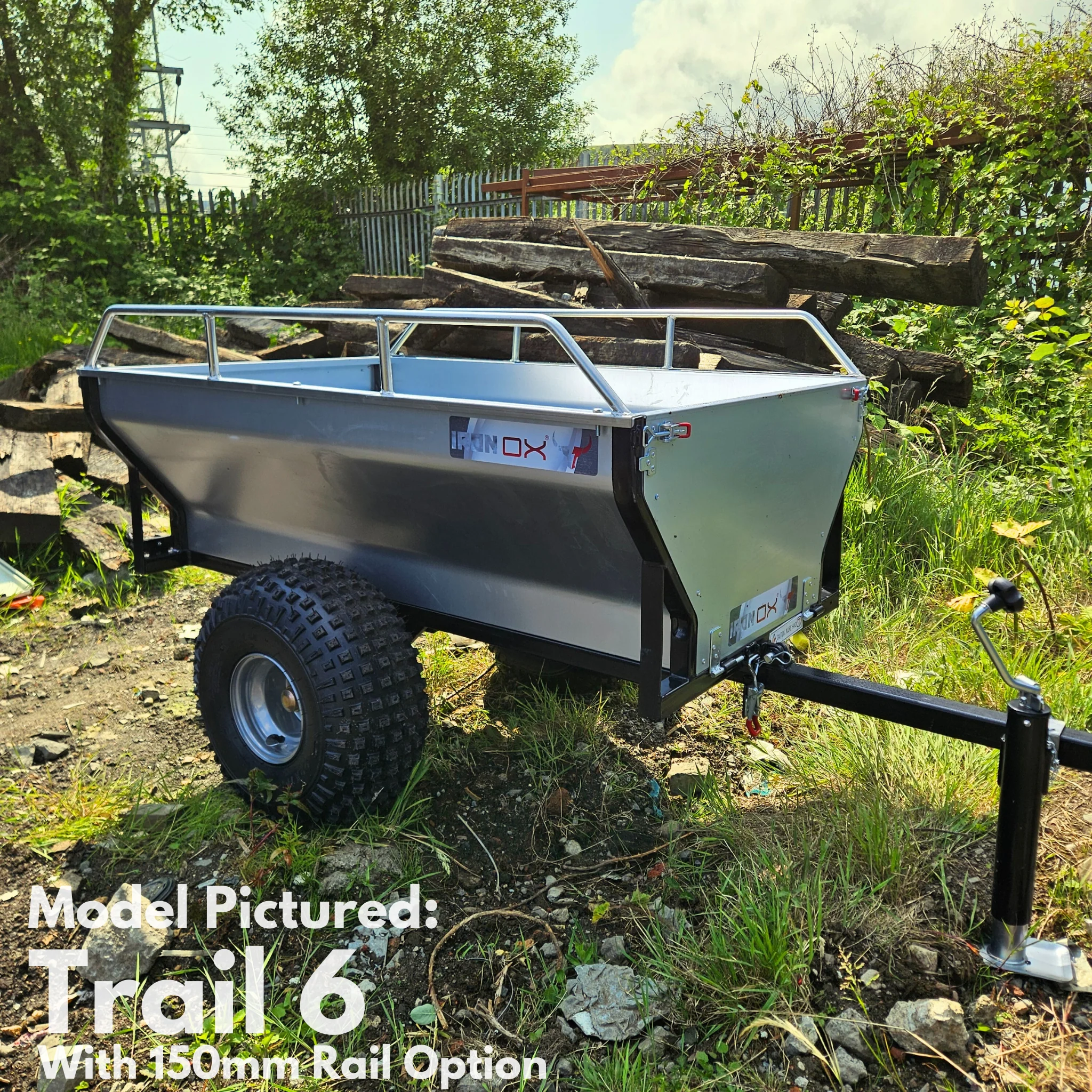 All-Terrain ATV & Farm Tipping Trailer | Heavy-Duty Utility Trailer - Trail 6 - Image 7