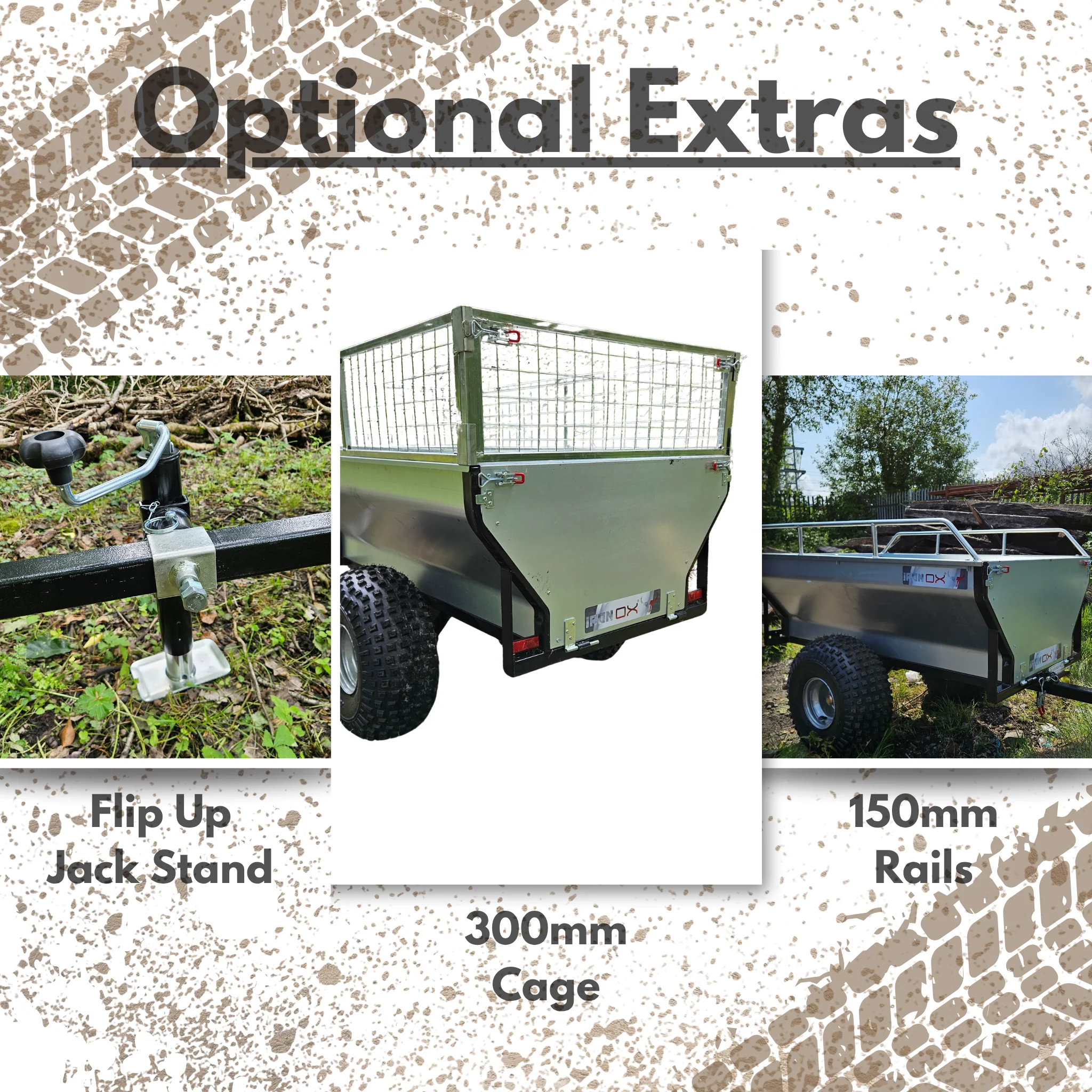 All-Terrain ATV & Farm Tipping Trailer | Heavy-Duty Utility Trailer - Trail 6 - Image 8