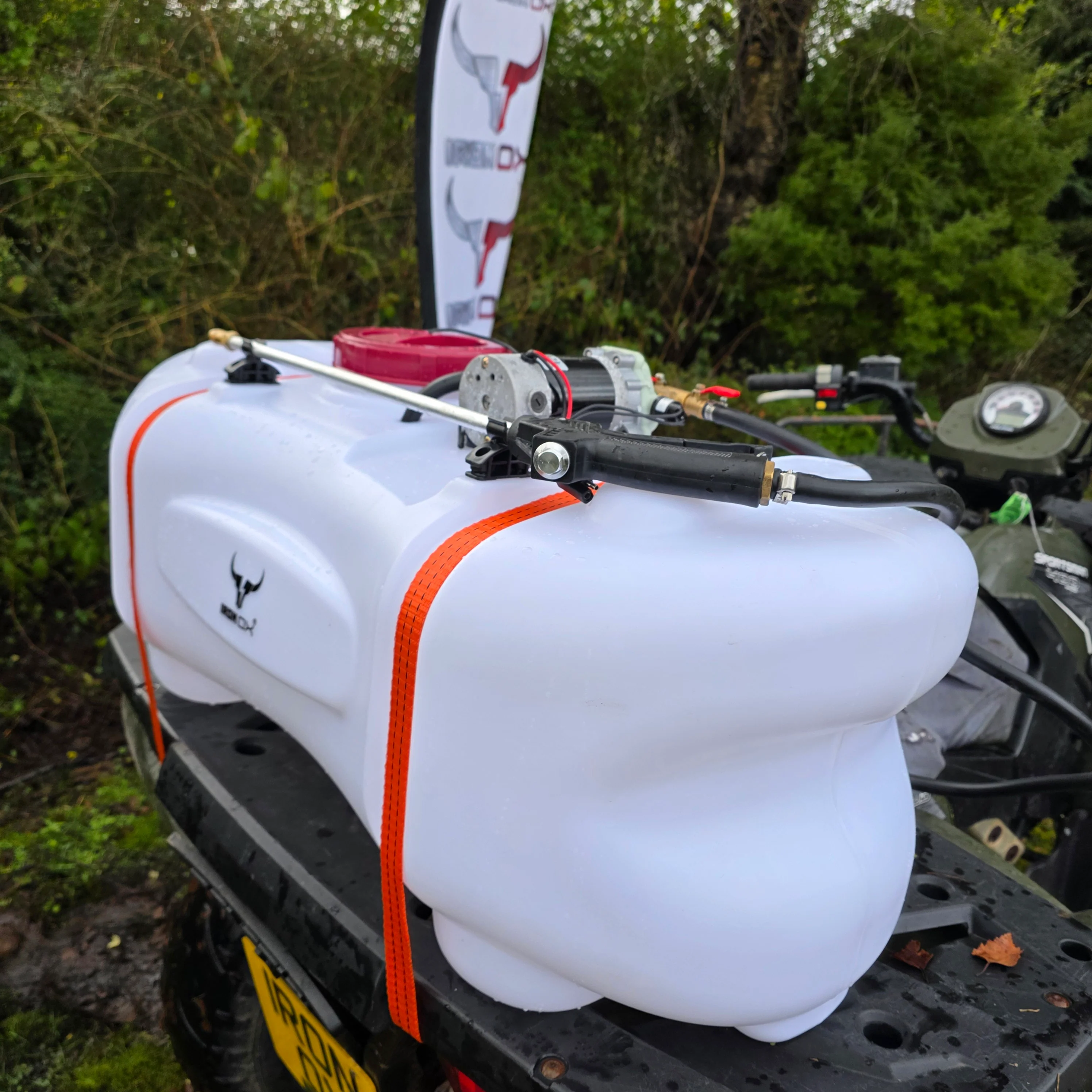 ATV Quad Bike Sprayer 100L – Hand Lance for Weed & Paddock Spraying UK - Image 2