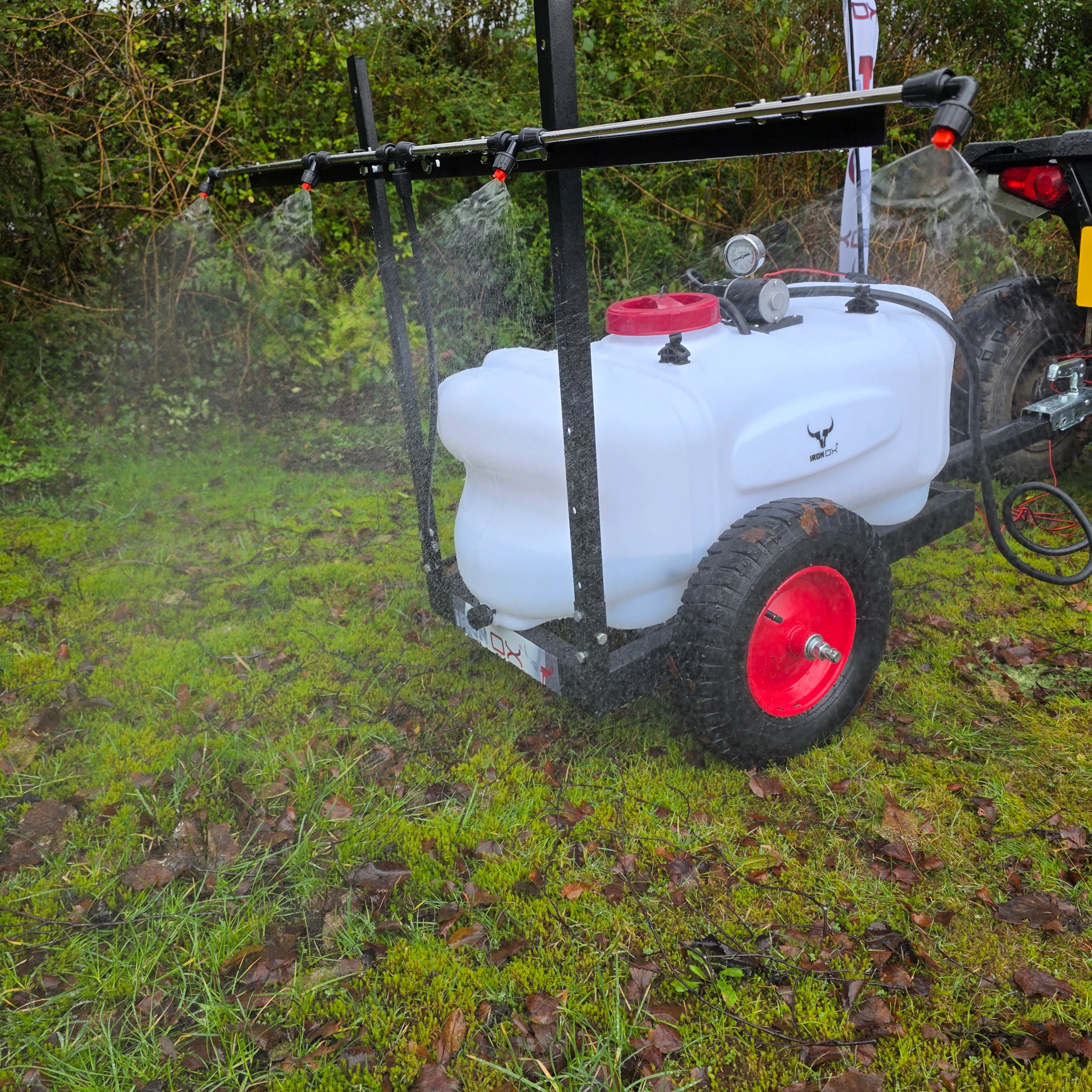 Tow Behind ATV Sprayer 100L – Lance + 1.6m Boom Quad Bike Trailer Sprayer for Fields, Paddocks & Estate Use - Image 9
