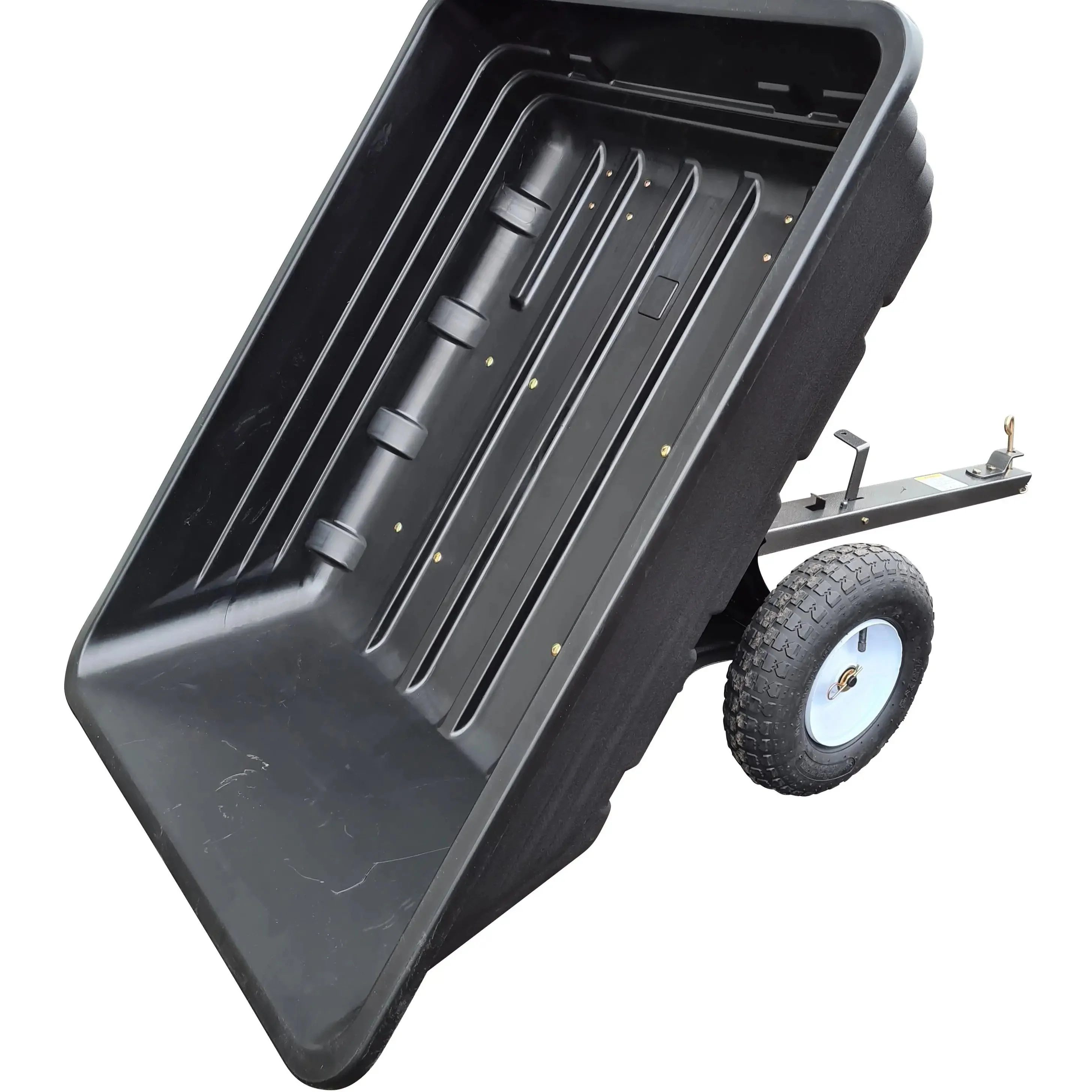 Haul 4 Mower Trailer - Tipping Trailer 400lb Iron Ox - Image 10