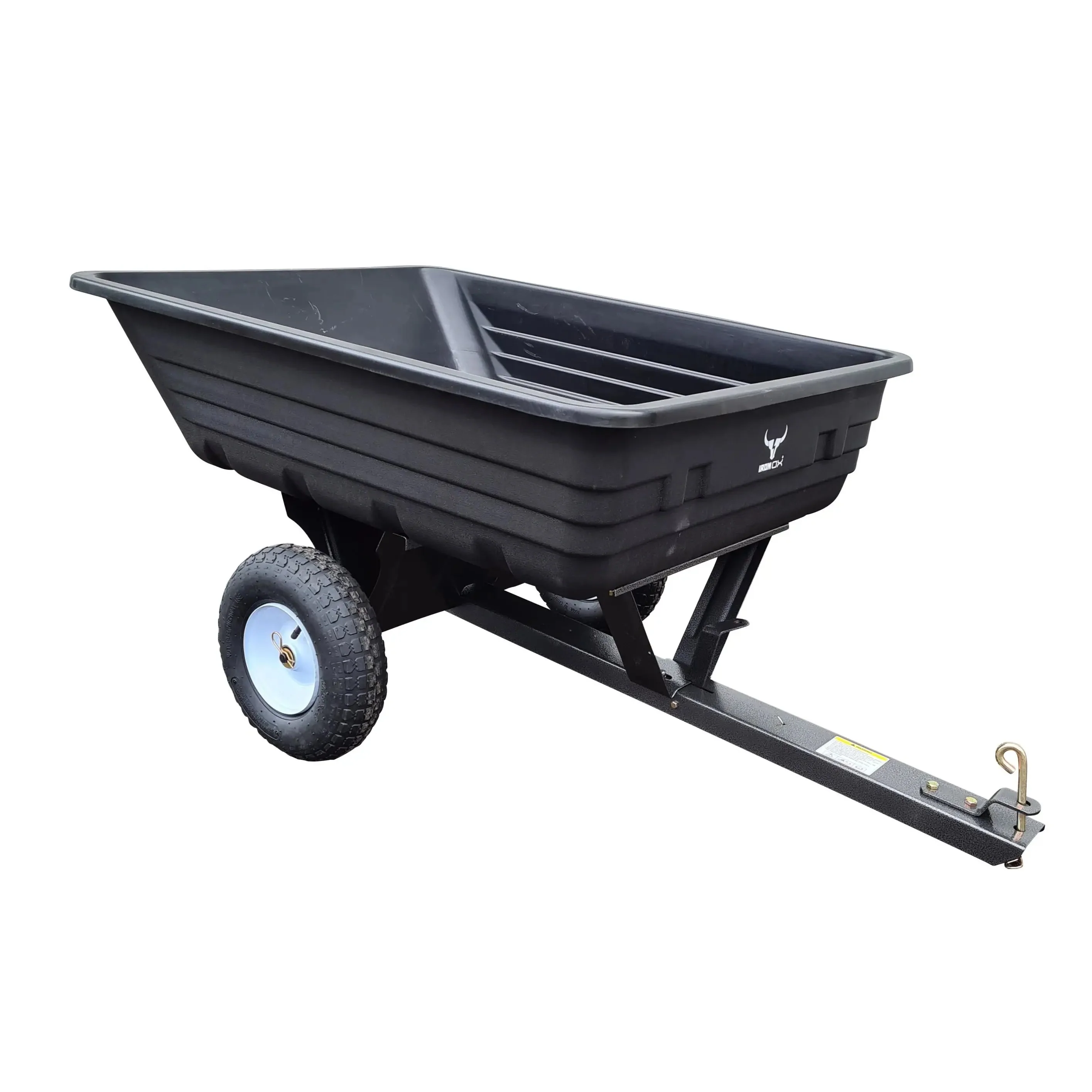 Haul 4 Mower Trailer - Tipping Trailer 400lb Iron Ox - Image 8