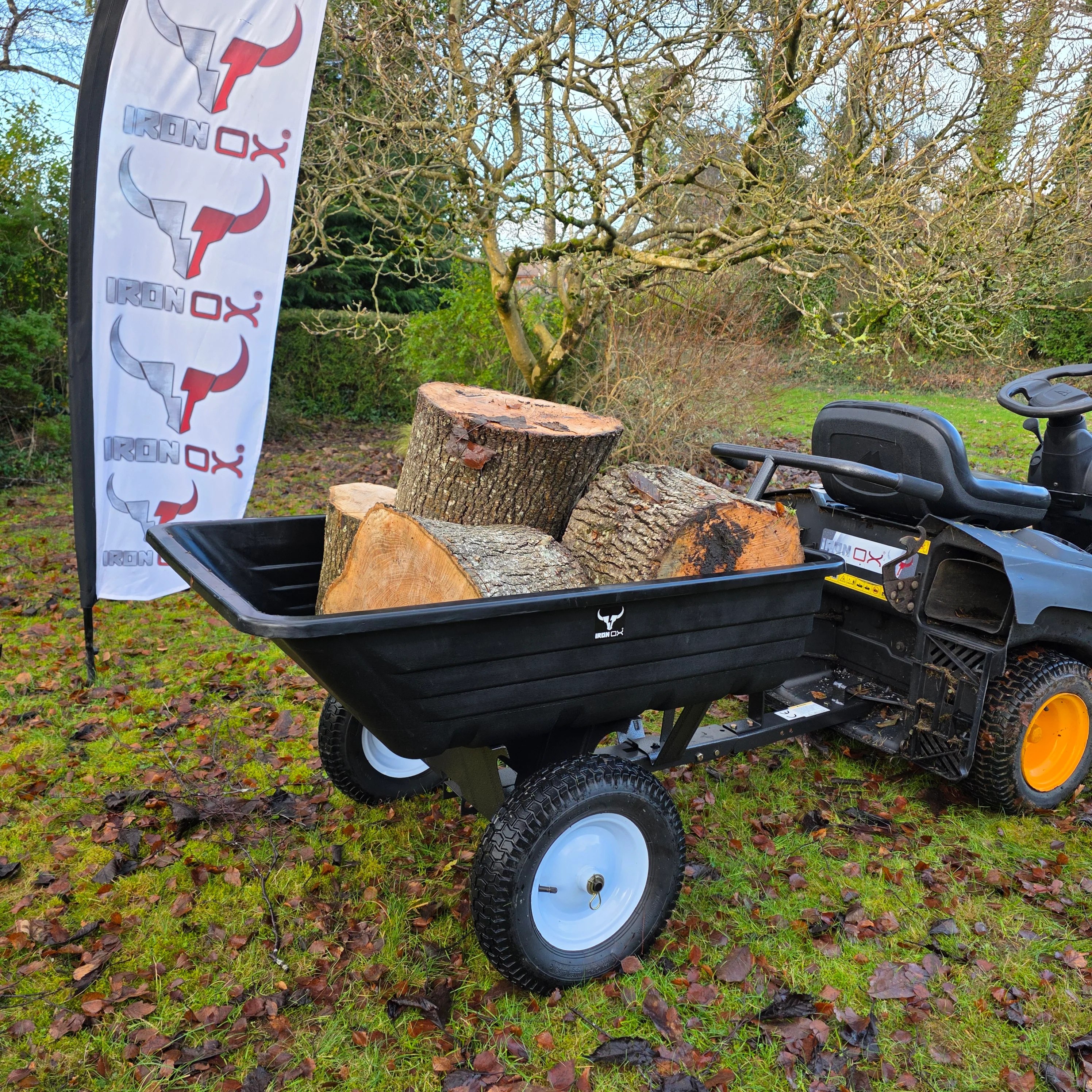 Iron Ox Haul 7 - Tipping Trailer 650lb - Image 3