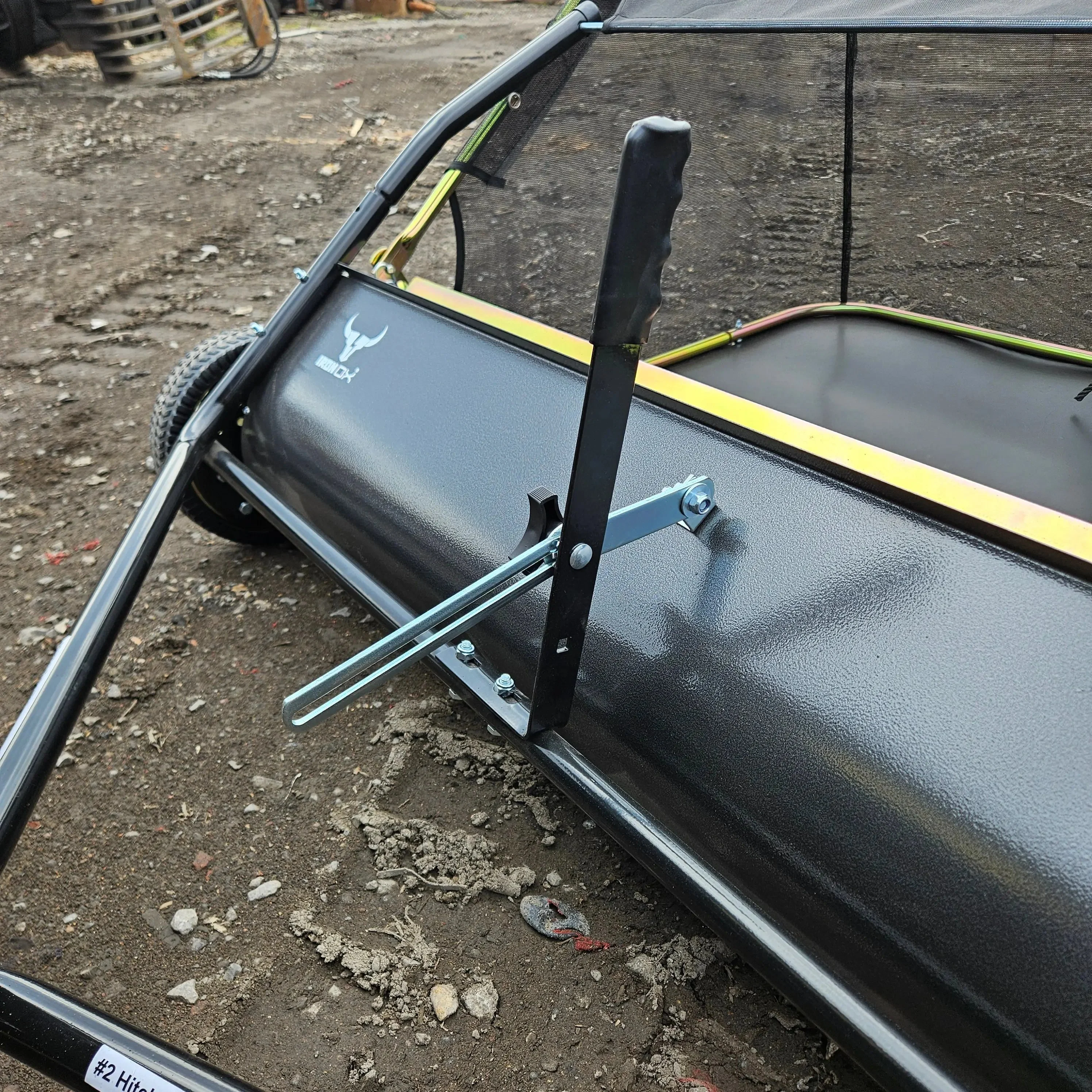Tow-Behind Lawn Sweeper 48" – Heavy-Duty Leaf, Grass & Debris Collector for Riding Mowers, Tractors & ATV's - Image 6